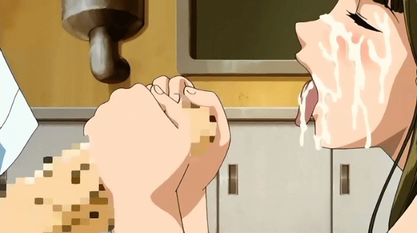 Xbooru Accelerando Animated Animated Blush Bukkake Censored Classroom Cum Cum Explosion