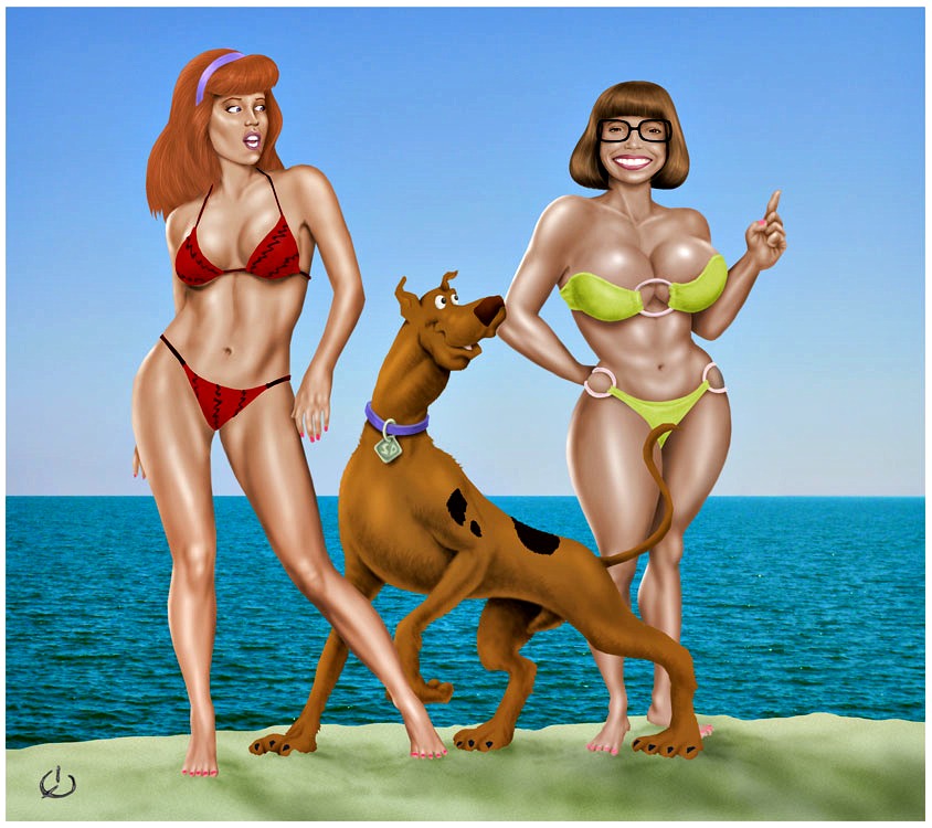 Xbooru Daphne Blake Scooby Doo Tagme Velma Dinkley 368181.