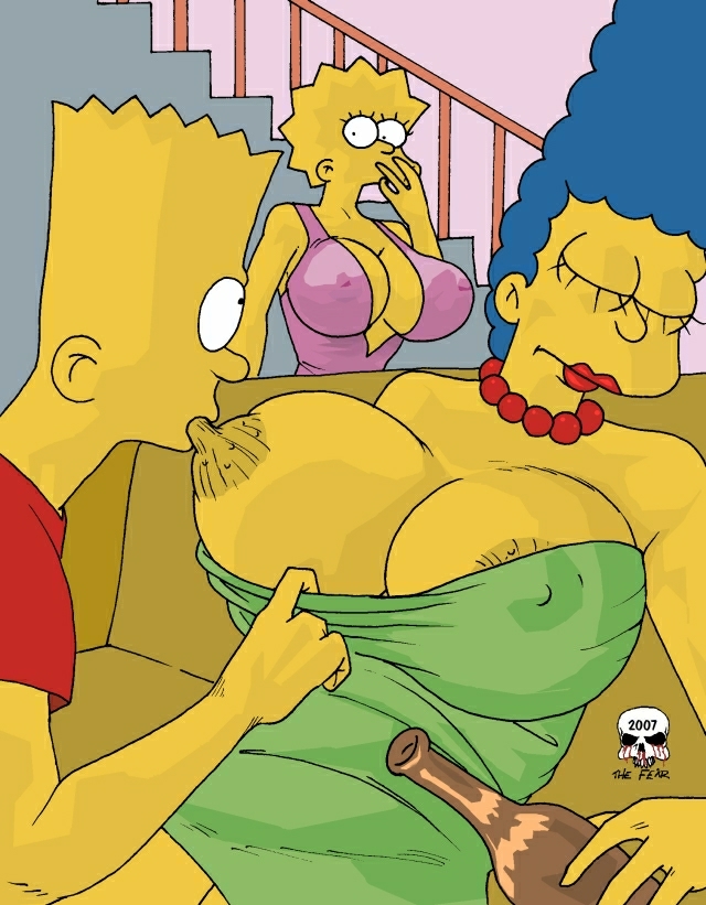 Порно Комиксы Симпсоны Лиза И Мардж