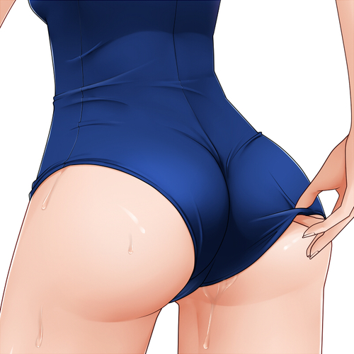 Xbooru Anime Ass Bent Over Hentai Pussy Swimsuit 531948