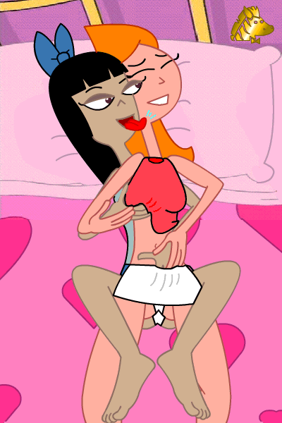 Xbooru Breasts Brown Eyes Candace Flynn Gif Lick Masturbation Nude Pedrozebra Artist Phineas