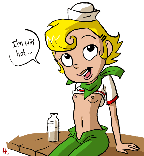 1girl female female_only flapjack genderswap hellstroem solo text the_marvelous_misadventures_of_flapjack young