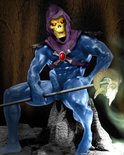 1boy bara filmation he-man_and_the_masters_of_the_universe male male_only masters_of_the_universe muscle penis skeletor solo_male