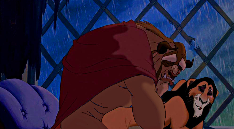 beauty_and_the_beast crossover disney scar tagme the_beast the_lion_king