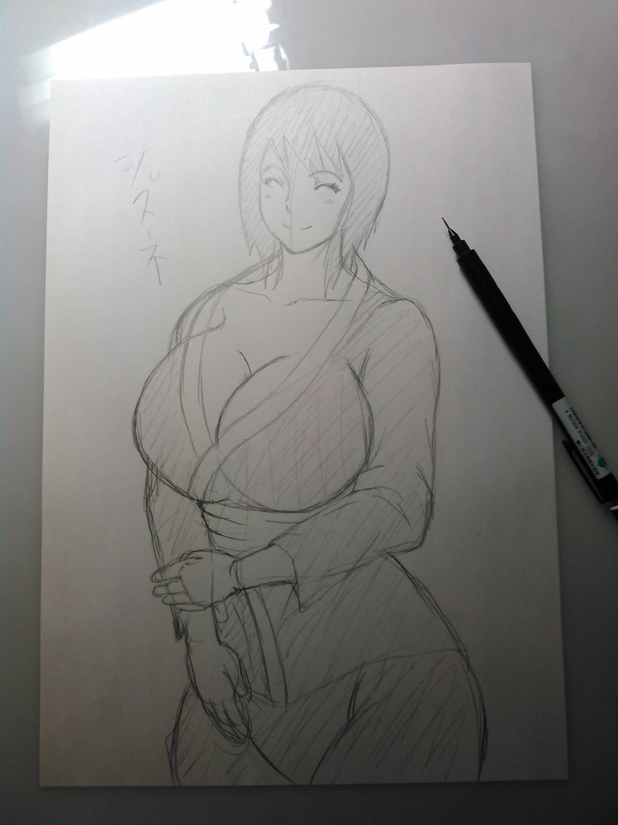 1girl big_breasts naruho naruto shizune
