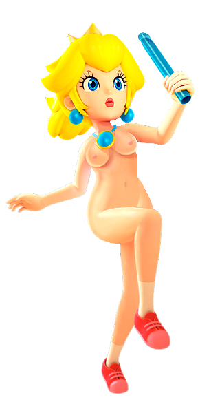 Princess Peach Topless