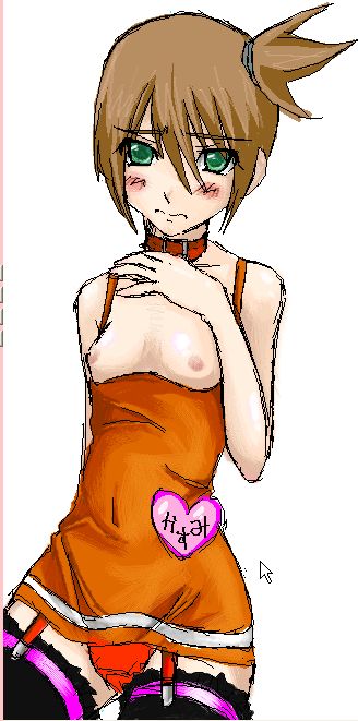 breasts erect_nipples kasumi_(pokemon) misty nipples pokemon small_breasts