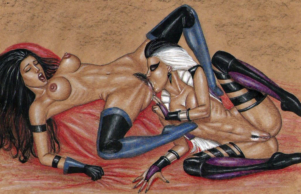 breasts edithemad erect_nipples fingering incest kitana mortal_kombat mother_and_daughter nipples nude orgasm pussy pussy_juice pussylicking sindel spread_legs uncensored