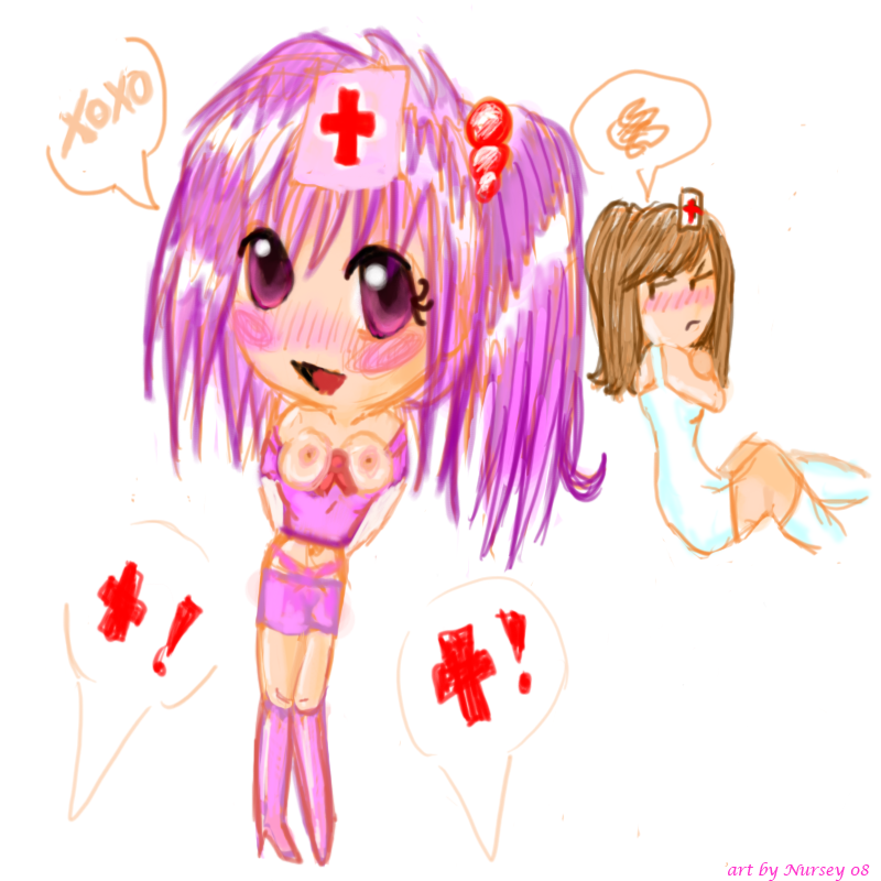 breasts chibi medic nude_female nursey pink_hair team_fortress team_fortress_2