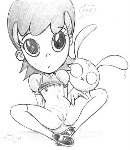 after_sex creepy_eyed_girl cum cum_on_breasts cum_on_stomach dexter's_laboratory facial fluffy_(artist) hairless_pussy monochrome nipples pussy sketch spread_legs unknown_character