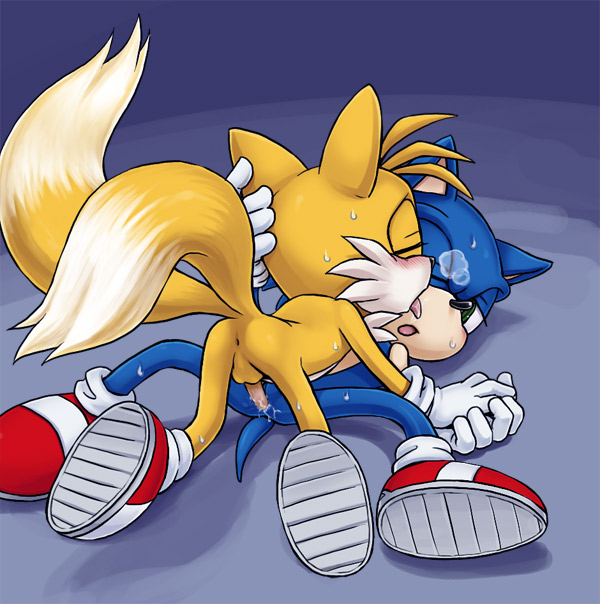 karlo miles_"tails"_prower multiple_tails sonic sonic_team sonic_the_hedgehog tail yaoi