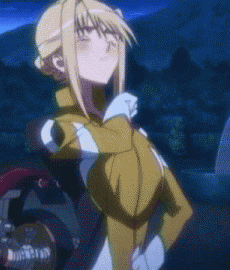 1girl :o angry anime bangs big_breasts biker_clothes bikesuit blinking blonde_hair blush bodysuit bounce bouncing_breasts braid breast breasts bursting_breasts center_opening cleavage clenched_hands flying_sweatdrops gif gloves hentai high_collar huge_breasts large_breasts looking_afar lowres mountain night night_sky no_bra open_mouth outdoors princess_lover purple_eyes screencap screenshot short_hair side_braid sidelocks silvia_van_hossen sky solo surprised unzipped upper_body white_gloves