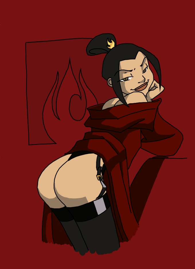 1girl ass avatar:_the_last_airbender azula big_ass female female_only solo_female
