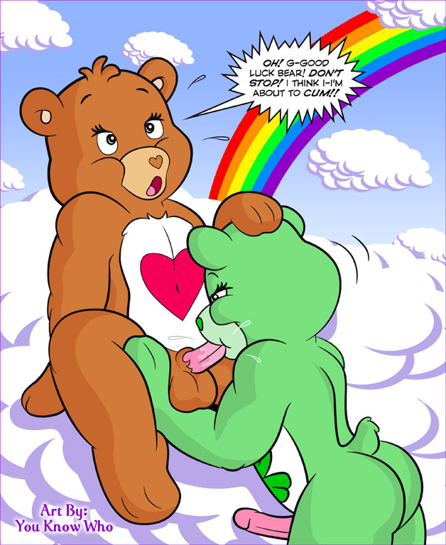 care_bears fellatio furry good_luck_bear oral tenderheart_bear the_care_bears yaoi