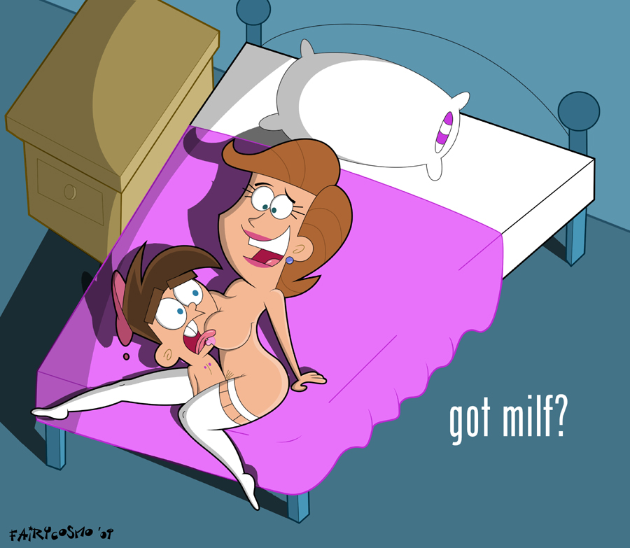 ass breasts cowgirl_position erect_nipples fairycosmo fairycosmo_(artist) got_milf? huge_breasts incest lick mother's_duty mother_and_son mrs._turner nipples nude the_fairly_oddparents timmy's_mom timmy_turner vaginal