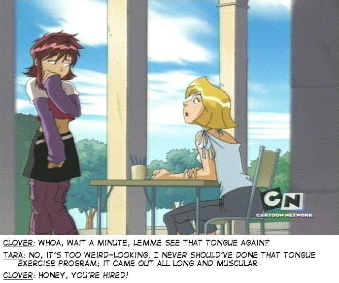 clover_(totally_spies) screenshot tara_(totally_spies) text totally_spies