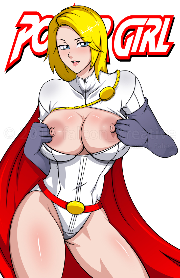 breasts dc falcon-creative nipples power_girl