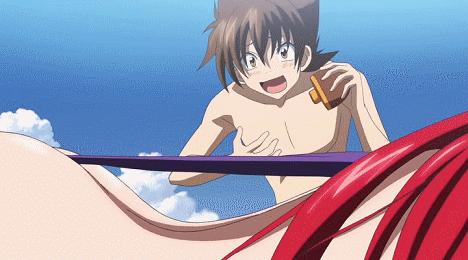 1boy 2girls animated animated_gif anime asia_argento ass beach between_breasts big_breasts bikini breast_grab breast_smother breasts ecchi gif grabbing groping head_between_breasts high_school_dxd hyoudou_issei large_breasts long_hair lotion lowres multiple_girls panties rias_gremory sling_bikini slip slip_n_slide slipping subtitled sunscreen suntan_lotion swimsuit thong underwear