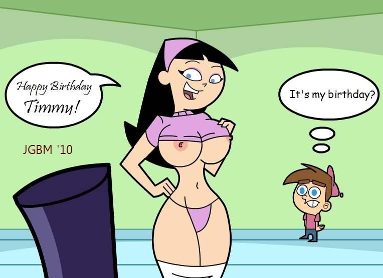 breasts erect_nipples huge_breasts jgbm nega-timmy nipples the_fairly_oddparents timmy_turner trixie_tang