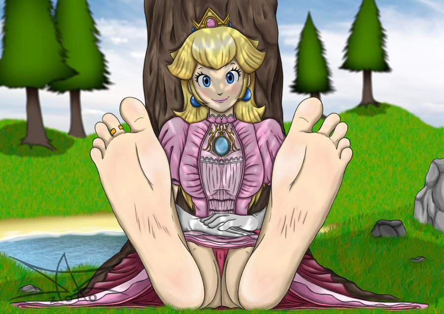 feet princess_peach soles tagme toes
