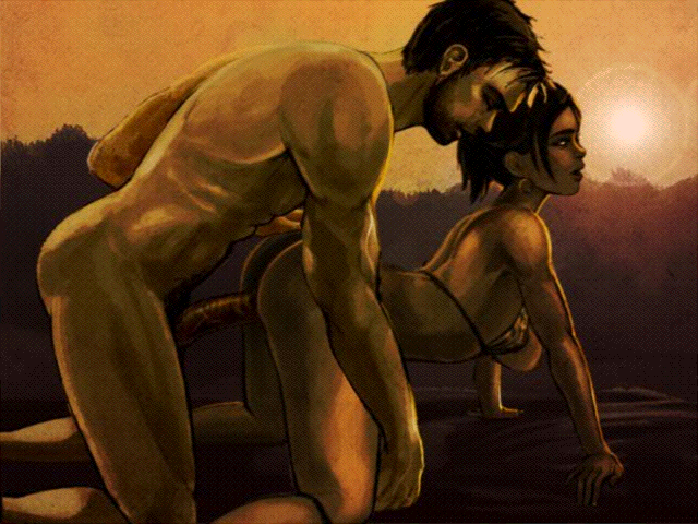 anal animated animated_gif ass bent_over big_ass bikini breasts capcom chris_redfield dark_skin doggy_position doggystyle earring earrings erect_nipples erection female from_behind gif happy_sex huge_breasts interracial jace jungle_fever kneeling lipstick love male muscle nipples nude outdoor_sex outdoors outside penis penis_in_anus ponytail resident_evil sex sheva_alomar swimsuit uncensored vaginal
