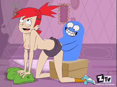 bloo bloo_me blooregard cartoon_network dayum doggy_position flash_swf foster's_home_for_imaginary_friends frankie_foster funny gif happy_sex nipples nude red_hair redhead sex zomglol_network zone
