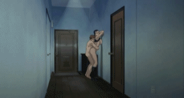 1_female 1_male 1boy 1girl 2_human against_wall animated animated_gif anime armpits ass black_hair blue_hair boots bottomless bouncing_breasts breast_press breasts brown_hair close-up closed_eyes duo english_text erection exposed_breasts fanservice female female_human from_behind gantz hair hair_ornament hug hug_from_behind huge_breasts human human_only indoors knee_boots kurono_kei lipstick lowres makeup male male/female male_human mostly_nude muscle no_bra nude open_mouth oppai orgasm penis sakuraoka_sei screencap screenshot sex shirt_lift short_hair sideboob standing straddling subtitled sweat upright_straddle vaginal
