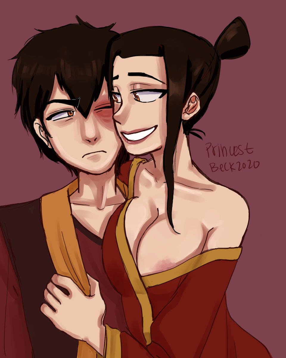 2020 asian_female avatar:_the_last_airbender azula big_breasts brother_and_sister burn_scar cute huge_breasts imminent_sex princest_beck royalty scar wholesome zuko