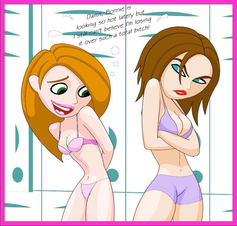 ann_possible ass bonnie_rockwaller bra breasts disney ethica kim_possible kimberly_ann_possible panties pussy ron_stoppable