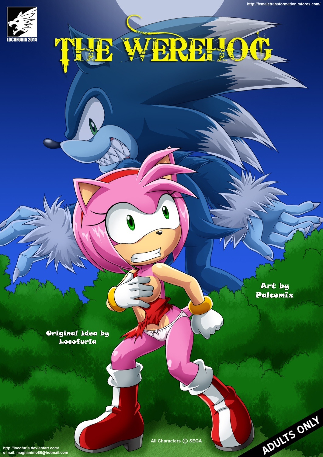 amy_rose bbmbbf comic cover_page covering mobius_unleashed night palcomix rape_face sega sonic_(series) sonic_the_hedgehog sonic_the_hedgehog_(series) sonic_the_werehog text the_werehog_(comic)