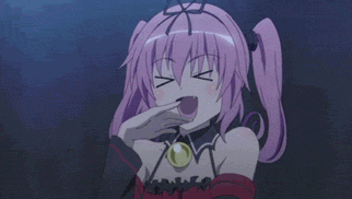 2_girls 2girls animated blush cap demon_tail elbow_gloves female_only gif gloves hair hairband holding_another's_tail incest lick licking low_res lowres momo_velia_deviluke multiple_girls nana_asta_deviluke not_porn open_mouth pink_hair purple_eyes ribbon saliva saliva_trail screencap sexually_suggestive short_hair siblings sisters stockings striped striped_legwear striped_thighhighs tail tail_fondling tail_grab tail_sucking thighhighs to_love-ru twin_tails twincest twins twintails yuri