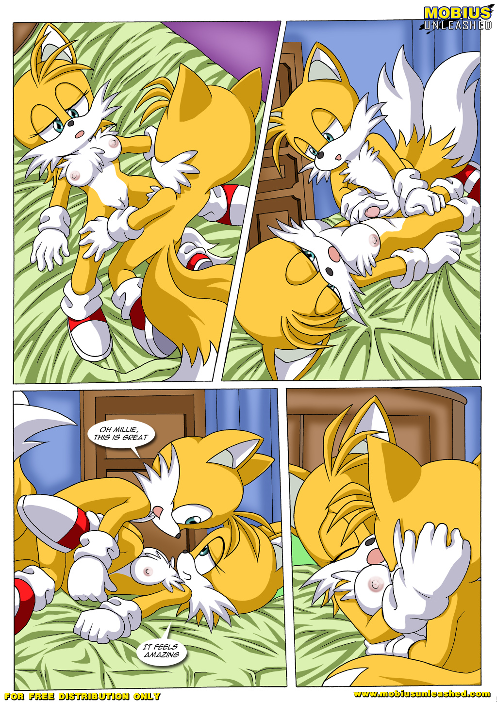 bbmbbf breasts canine comic fox genderswap miles_"tails"_prower millie_tailsko mobius_unleashed nipples palcomix penis pussy sega sex sonic_(series) sonic_the_hedgehog_(series) tails_study