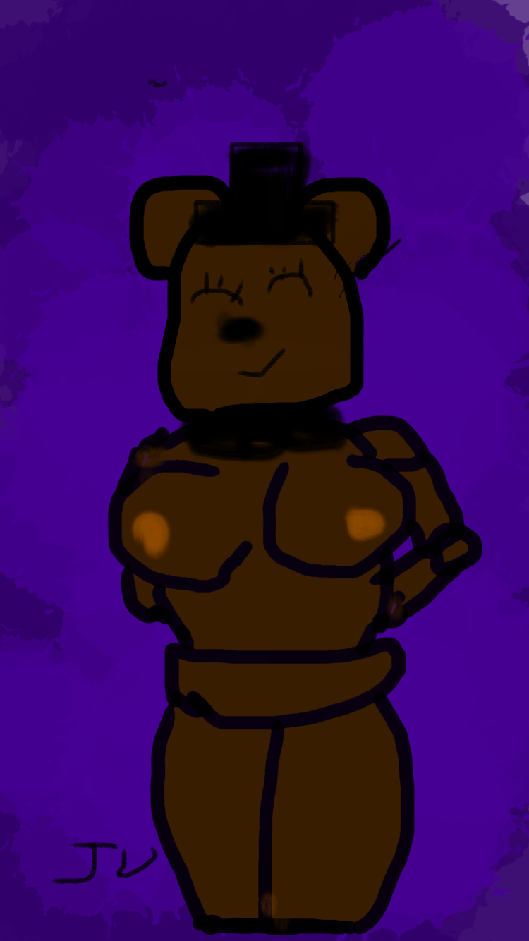 bear five_nights_at_freddy's freddy_(fnaf) freddy_fazbear furry genderswap robot