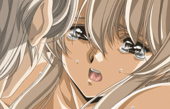 1boy 1girl animated animated_gif bounce bouncing_breasts breasts close-up faye_(front_innocent) front_innocent gif lowres penis sex testicles urushihara_satoshi vaginal