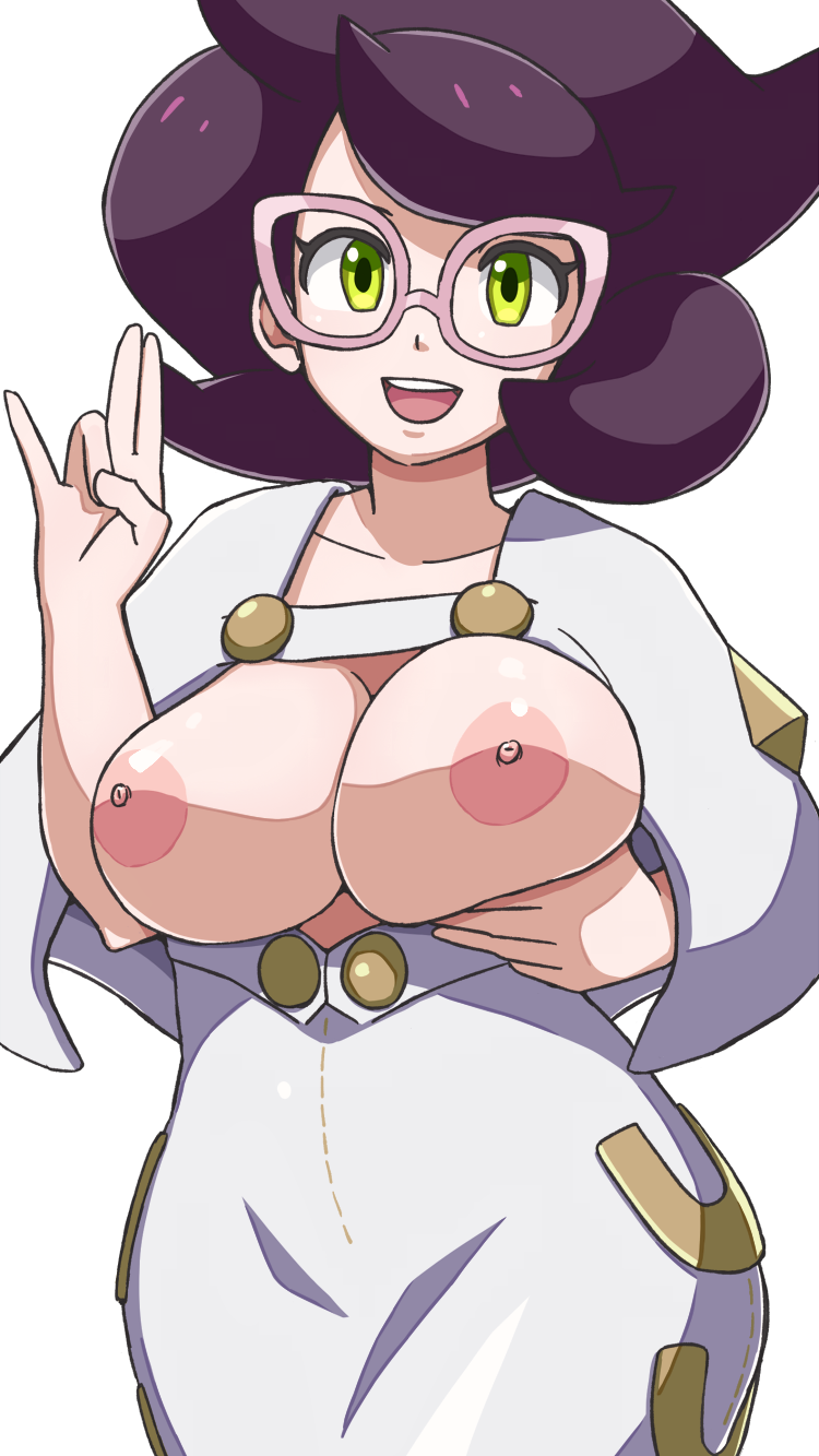 aether_foundation big_breasts breast breasts nalaba pokemon pokemon_sm topless wicke