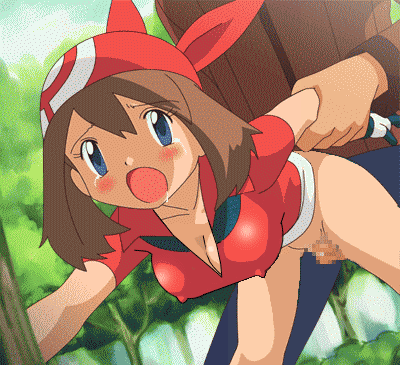 1girl :o against_tree animated animated_gif areola_slip areolae arm_grab bandanna bent_over blue_eyes blush bottomless bouncing_breasts breasts brown_hair censored cleavage clothed_sex denim doggystyle drool dutch_angle erect_nipples eyebrows eyelashes father_and_daughter forest from_behind gif gloves hanging_breasts haruka_(pokemon) incest jeans jiggle large_breasts lowres mosaic mosaic_censoring nature nintendo nipple_slip nipples no_bra open_fly open_mouth outdoors outside pants penis photoshop pokemon public pussy pussy_juice rape rough_sex saliva senri_(pokemon) sex short_hair sky spread_legs standing sweater tears testicles tree unzipped vaginal