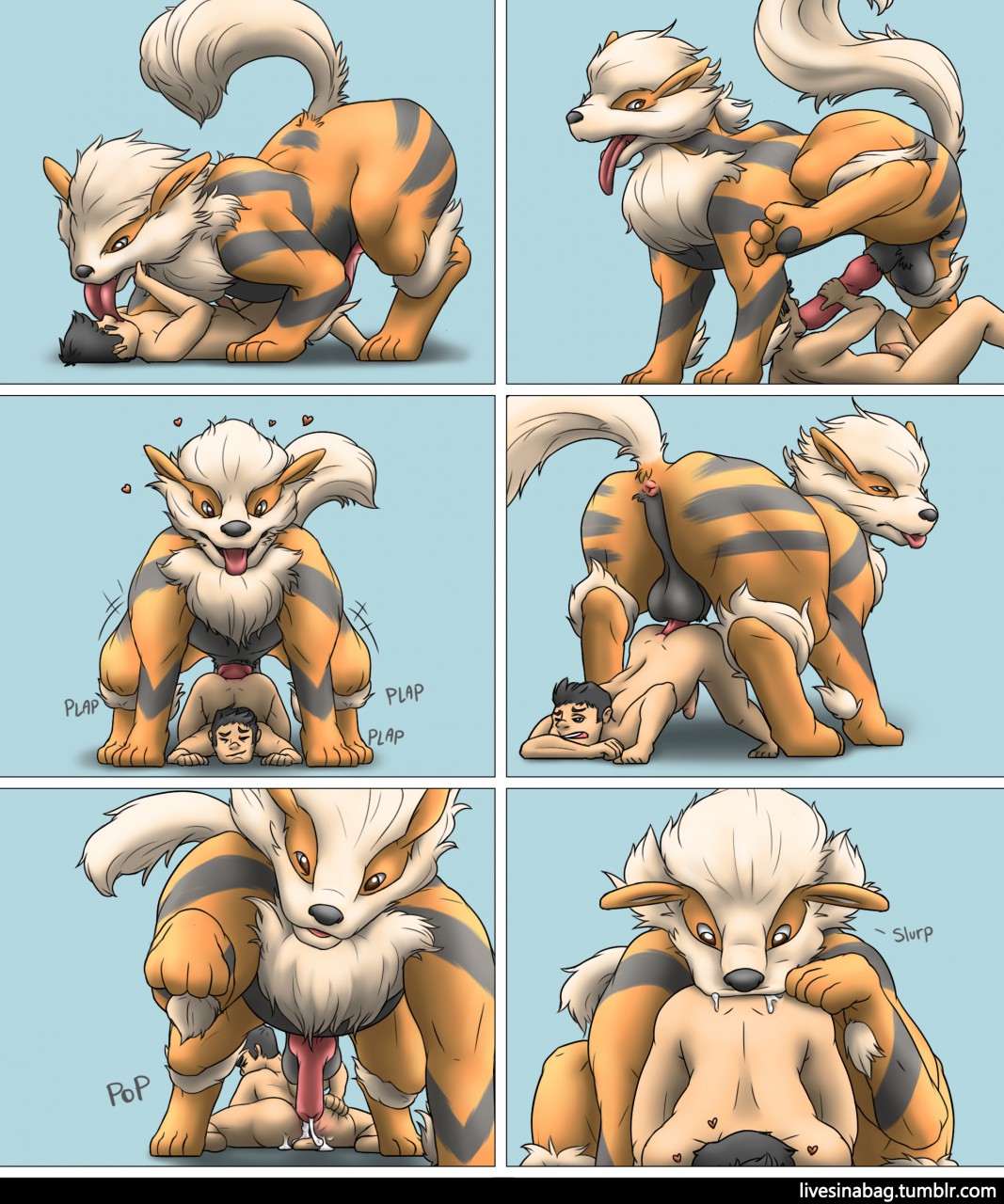 2boys anal anal_penetration anal_sex anilingus anus arcanine ass cum cum_in_ass cum_inside duo erect_penis erection fellatio human human/pokemon licking_penis male male/male male_only multiple_boys multiple_penises naked nintendo nude onomatopoeia oral oral_penetration oral_sex pokemon pokemon_(anime) rimming sex top-down_bottom-up