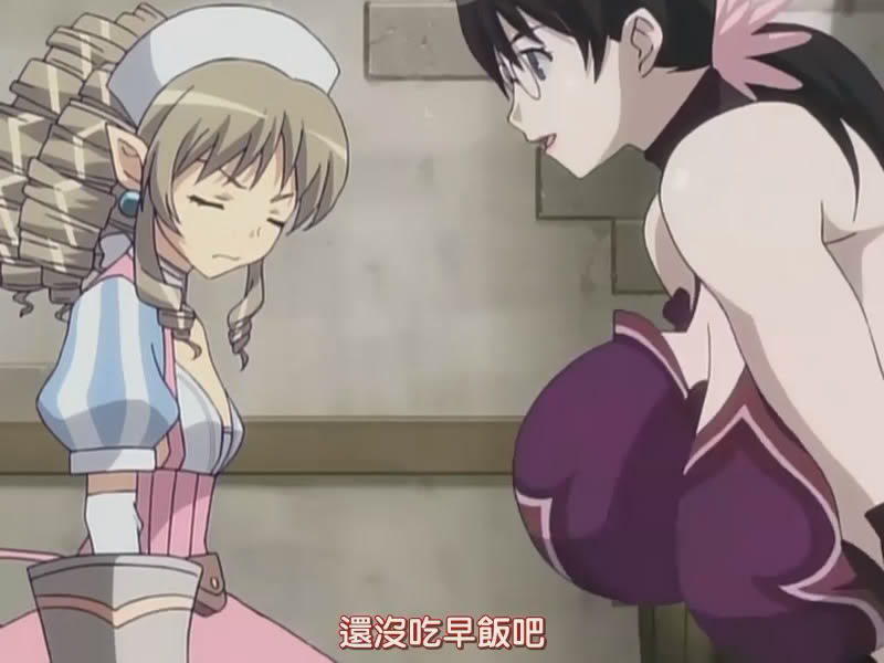 anime breasts female funny queen's_blade screencap