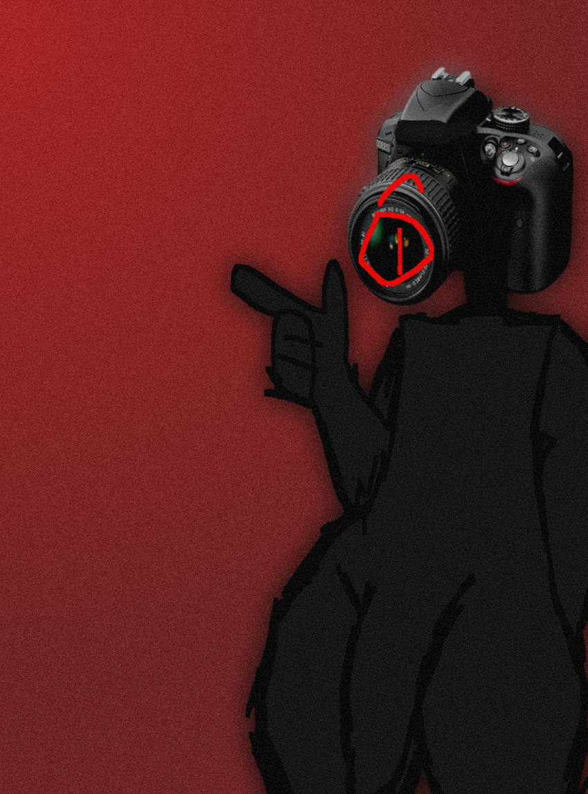 1boy black_penis camera camera_head cameras_of_the_abyss horror horror_game humanoid humanoid_penis male_only not_furry object object_head object_on_head penis_out roblox