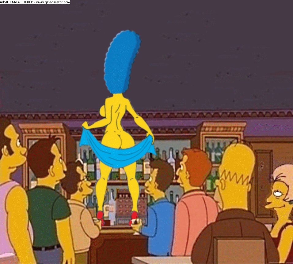 animated ass ass_shake breast_shake breasts edna_krabappel gif hair homer_simpson homerjysimpson marge_simpson moe's_tavern sexy_ass strip stripper the_simpsons yellow_skin