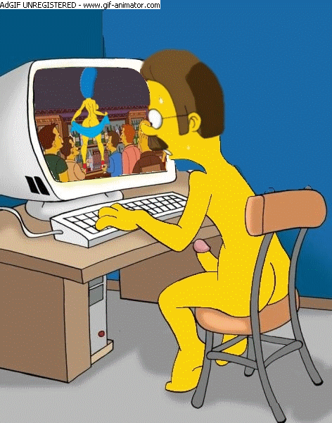 animated ass ass_shake breast_shake breasts edna_krabappel gif hair homer_simpson homerjysimpson marge_simpson moe's_tavern ned_flanders penis pornography_(object) sexy_ass strip stripper the_simpsons yellow_skin