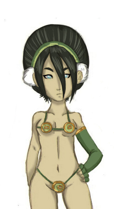 1girl avatar:_the_last_airbender female solo solo_female tagme toph_bei_fong