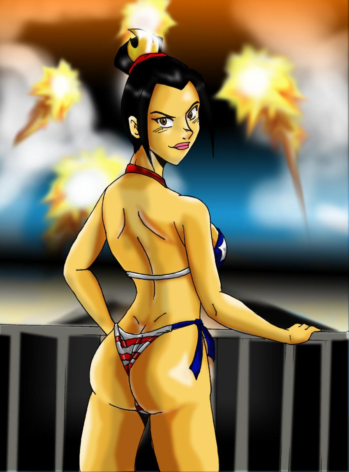 1girl ass avatar:_the_last_airbender azula female female_only solo solo_female tagme