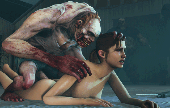 3d animated gif ass jockey left_4_dead monster nude sex zoey zombie