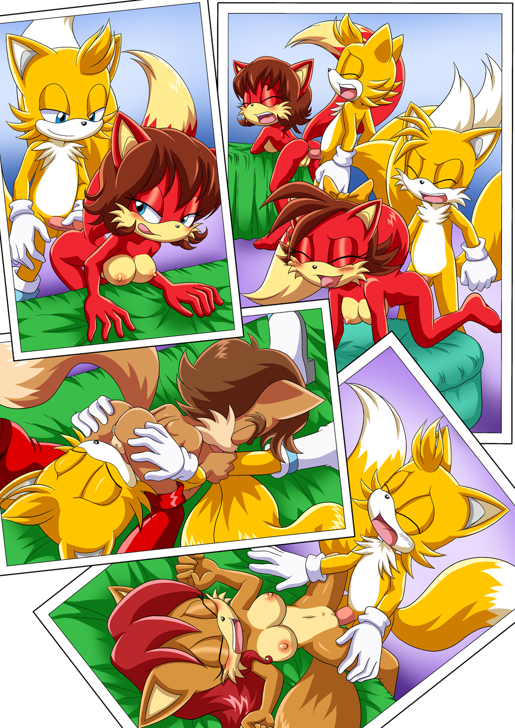 amadeus_prower bbmbbf comic fiona_fox kinky_memories max_prower melanie_prower miles_"tails"_prower mobius_unleashed palcomix rosemary_prower sega sonic_the_hedgehog_(series)