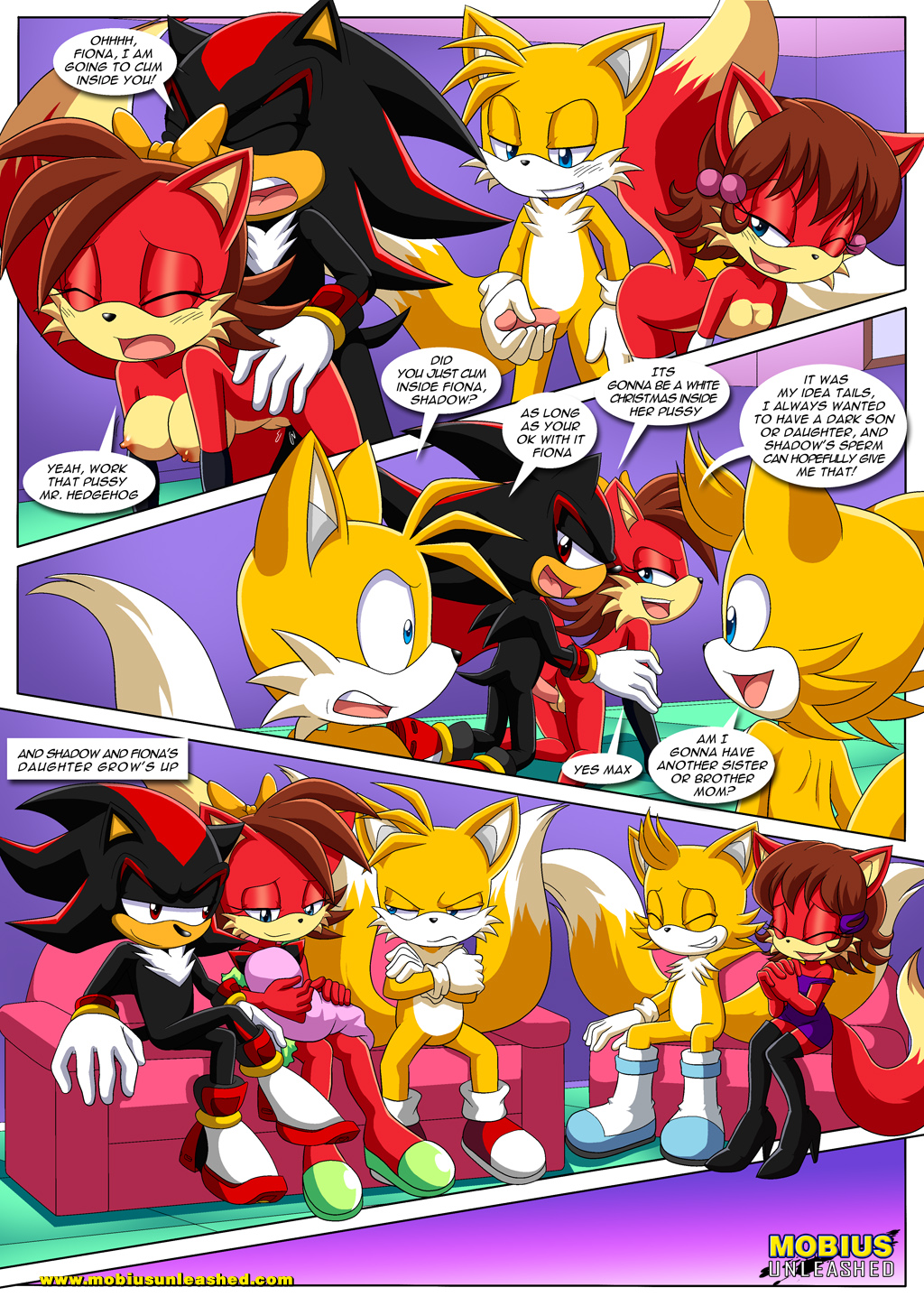 bbmbbf comic fiona_fox foxy_black max_prower melanie_prower miles_"tails"_prower mobius_unleashed palcomix sega shadow_the_hedgehog siona_the_hedgefox sonic_the_hedgehog_(series)