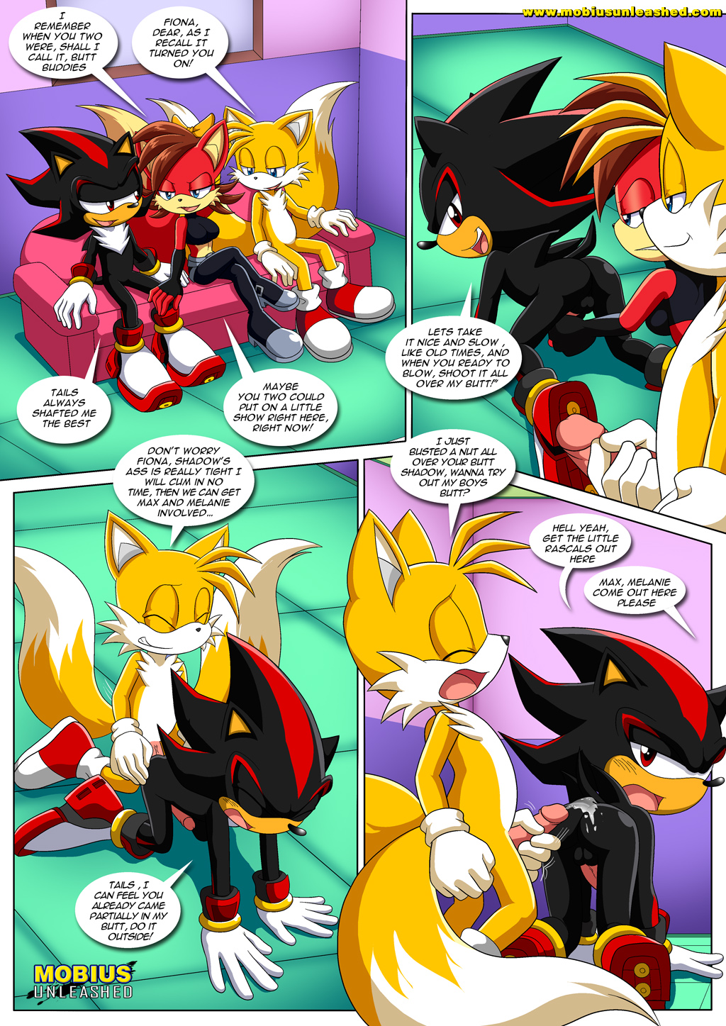 bbmbbf comic fiona_fox foxy_black miles_"tails"_prower mobius_unleashed palcomix sega shadow_the_hedgehog sonic_the_hedgehog_(series)