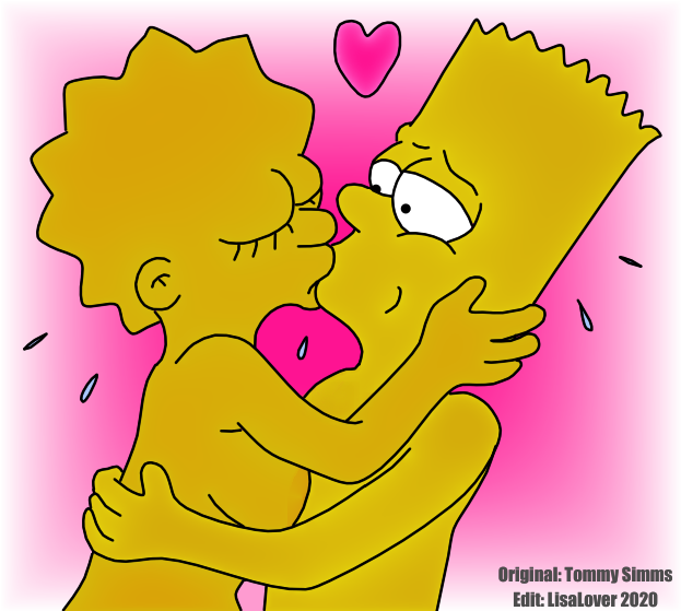 bart_simpson brother_and_sister edit foreplay incest inviting kissing large_areolae lisa_simpson lisalover medium_breasts puffy_nipples romantic_couple seduction the_simpsons tommy_simms