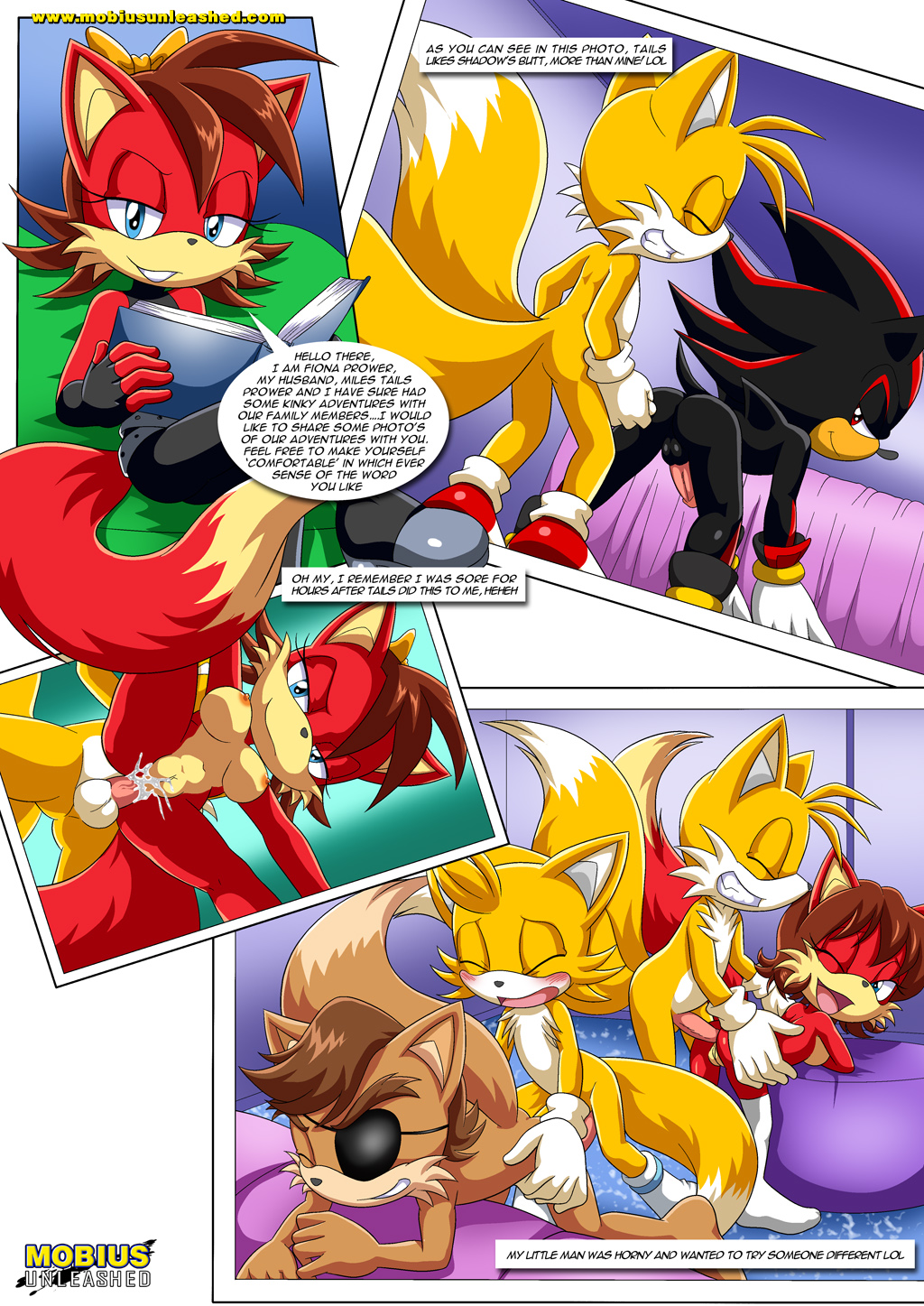 amadeus_prower bbmbbf comic fiona_fox kinky_memories max_prower melanie_prower miles_"tails"_prower mobius_unleashed palcomix sega shadow_the_hedgehog sonic_the_hedgehog_(series)