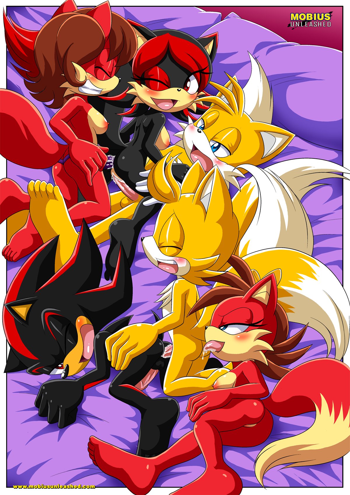 bbmbbf comic fiona_fox m.e.s.s._4 male/male max_prower melanie_prower miles_"tails"_prower mobius_unleashed palcomix sega shadow_the_hedgehog siona_the_hedgefox sonic_the_hedgehog_(series) yaoi